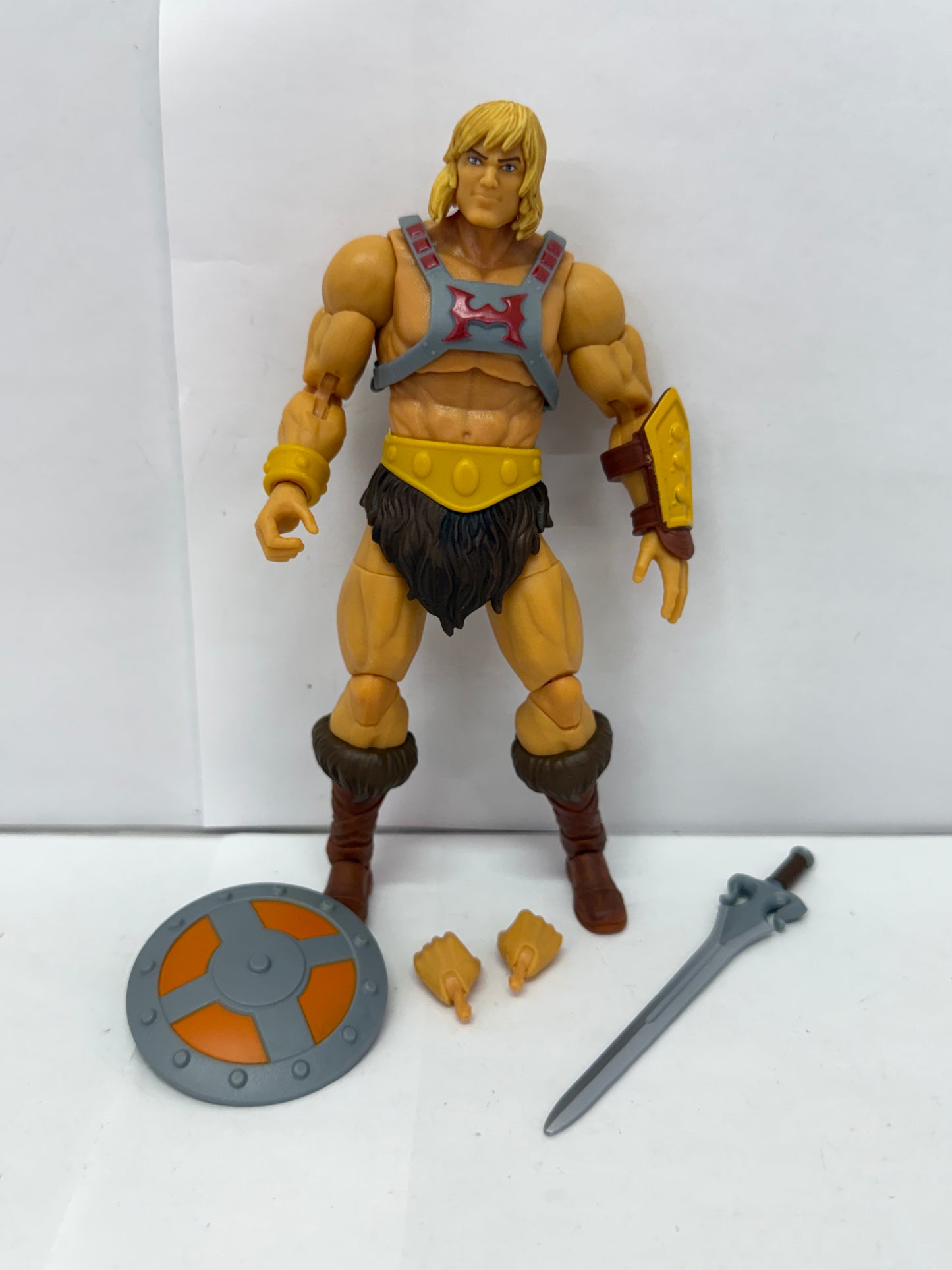 MOTU Masterverse Revelation He-Man Action Figure Loose Complete #1