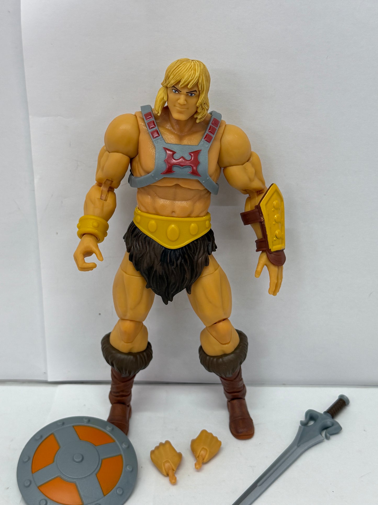 MOTU Masterverse Revelation He-Man Action Figure Loose Complete #1