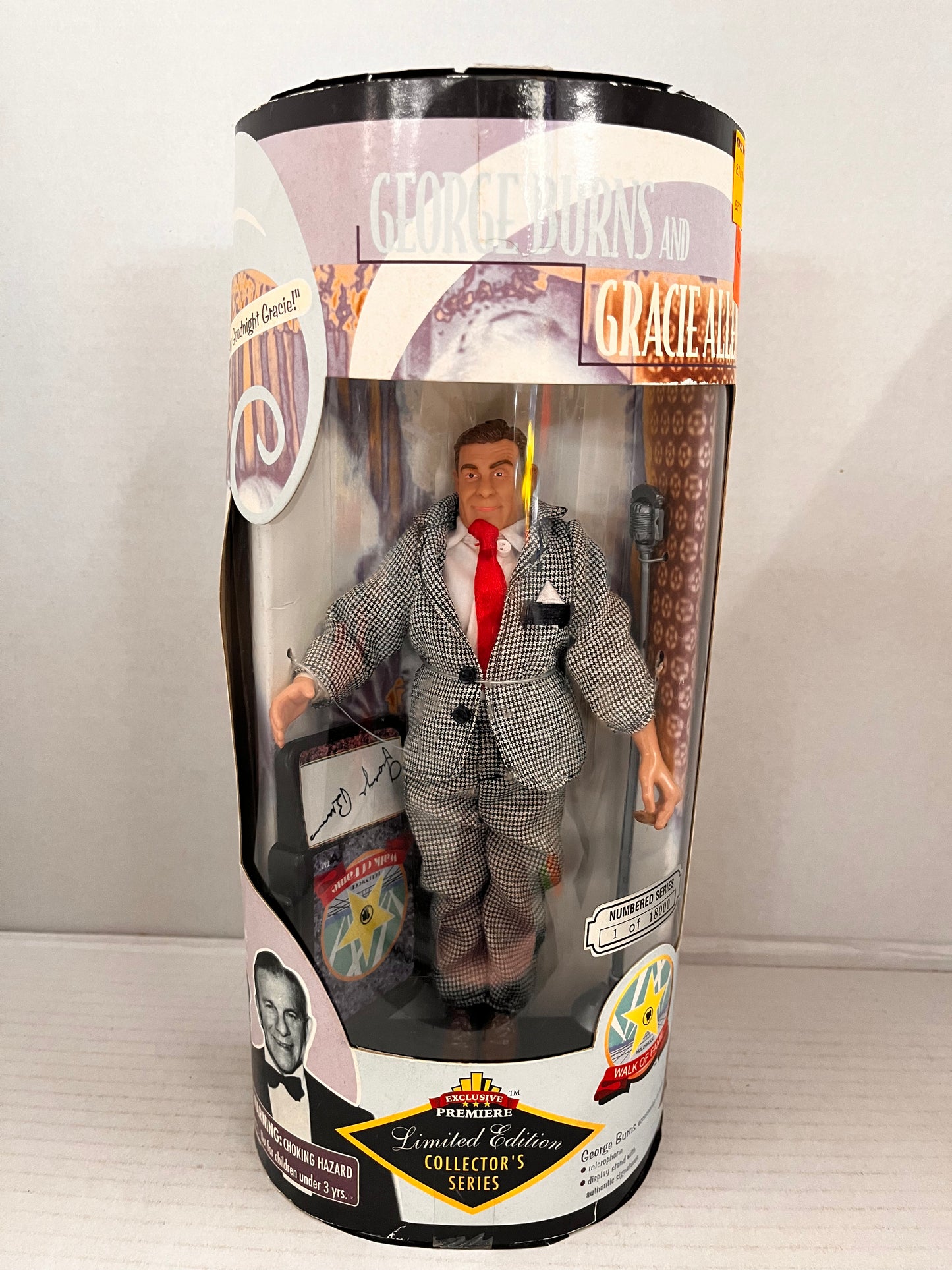 GEORGE BURNS LIMITED EDITION COLLECTORS SERIES DOLL