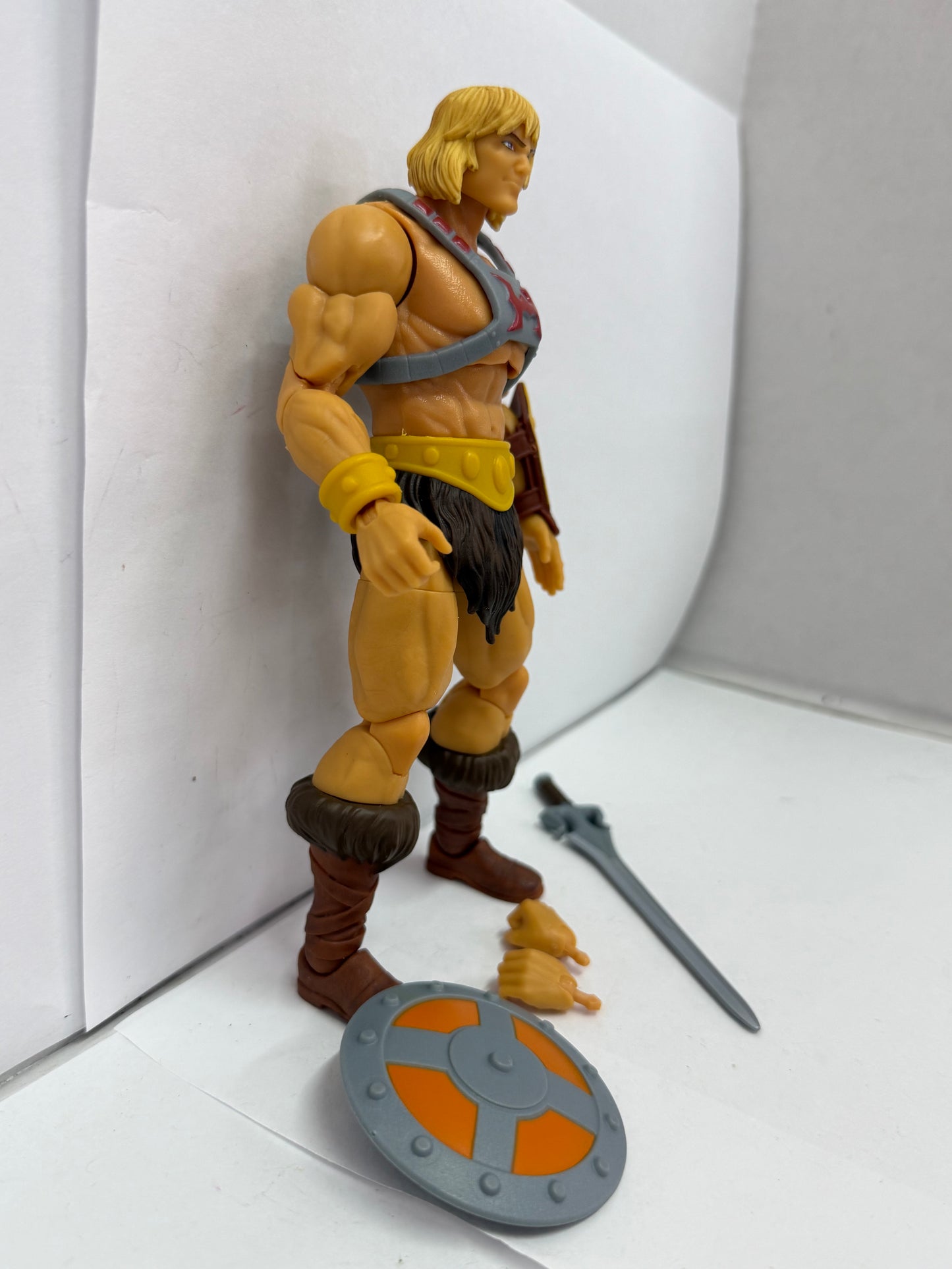 MOTU Masterverse Revelation He-Man Action Figure Loose Complete #1