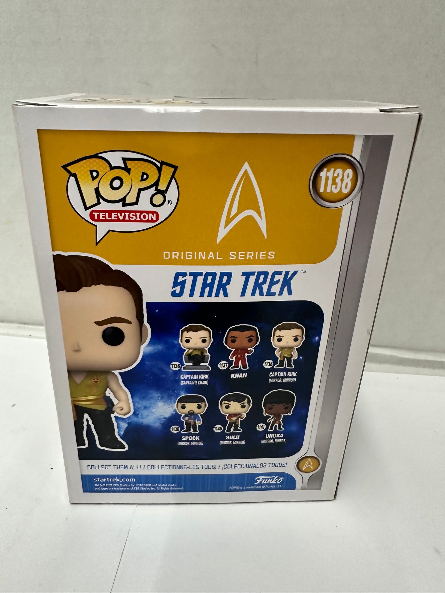 Funko Pop! Vinyl: Star Trek - Captain Kirk #1138
