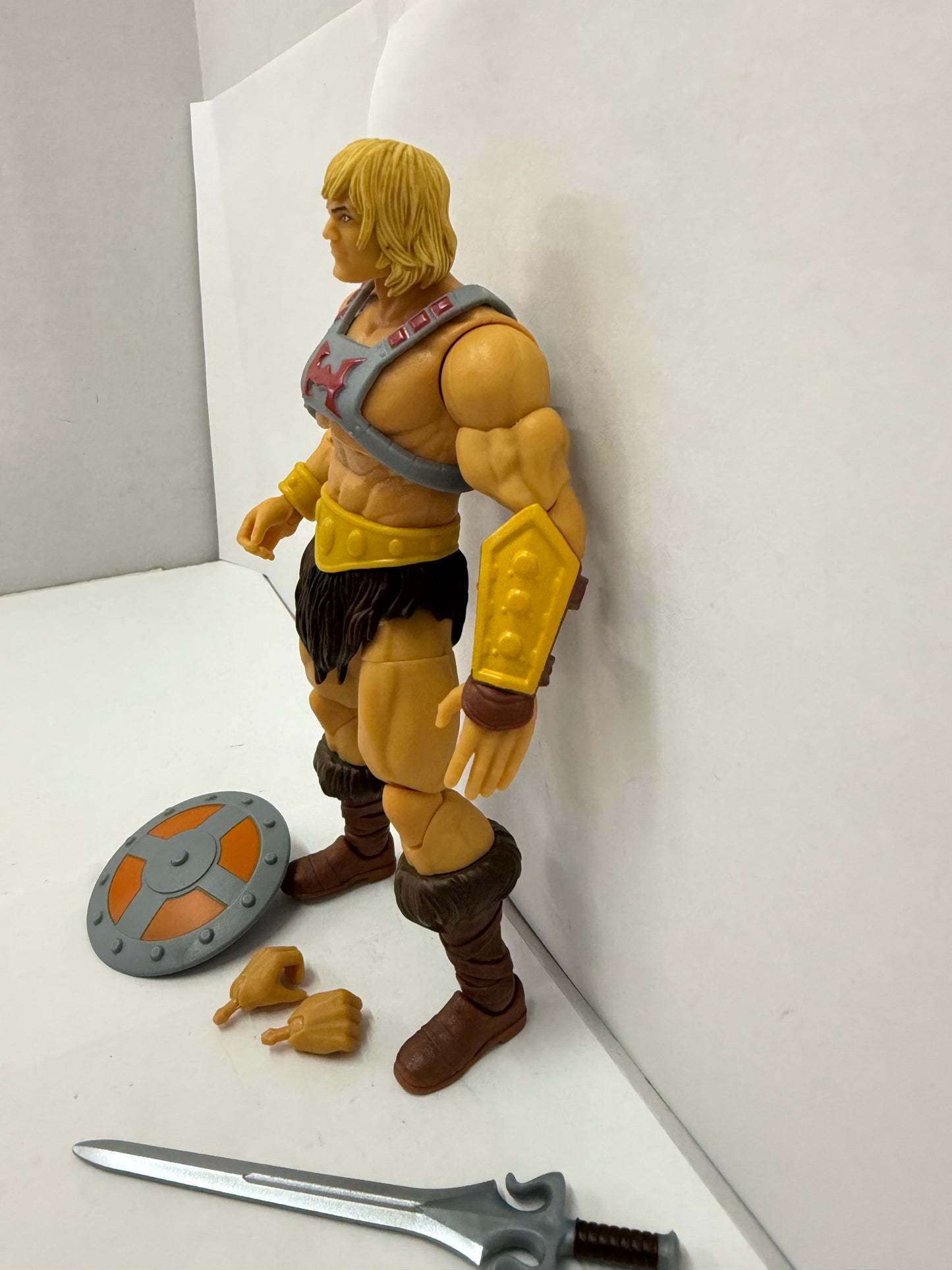 MOTU Masterverse Revelation He-Man Action Figure Loose Complete #1