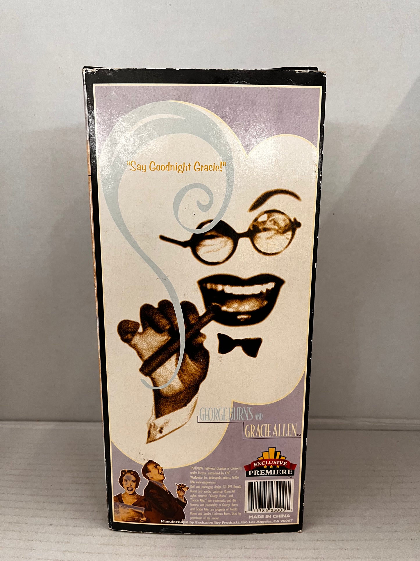 GEORGE BURNS LIMITED EDITION COLLECTORS SERIES DOLL