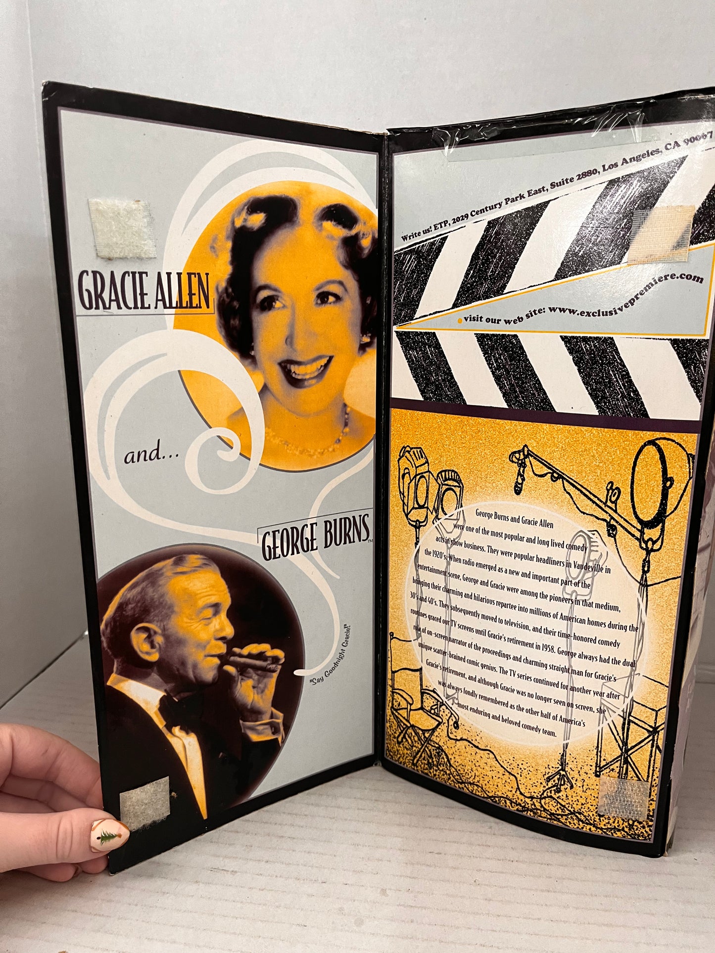 GEORGE BURNS LIMITED EDITION COLLECTORS SERIES DOLL