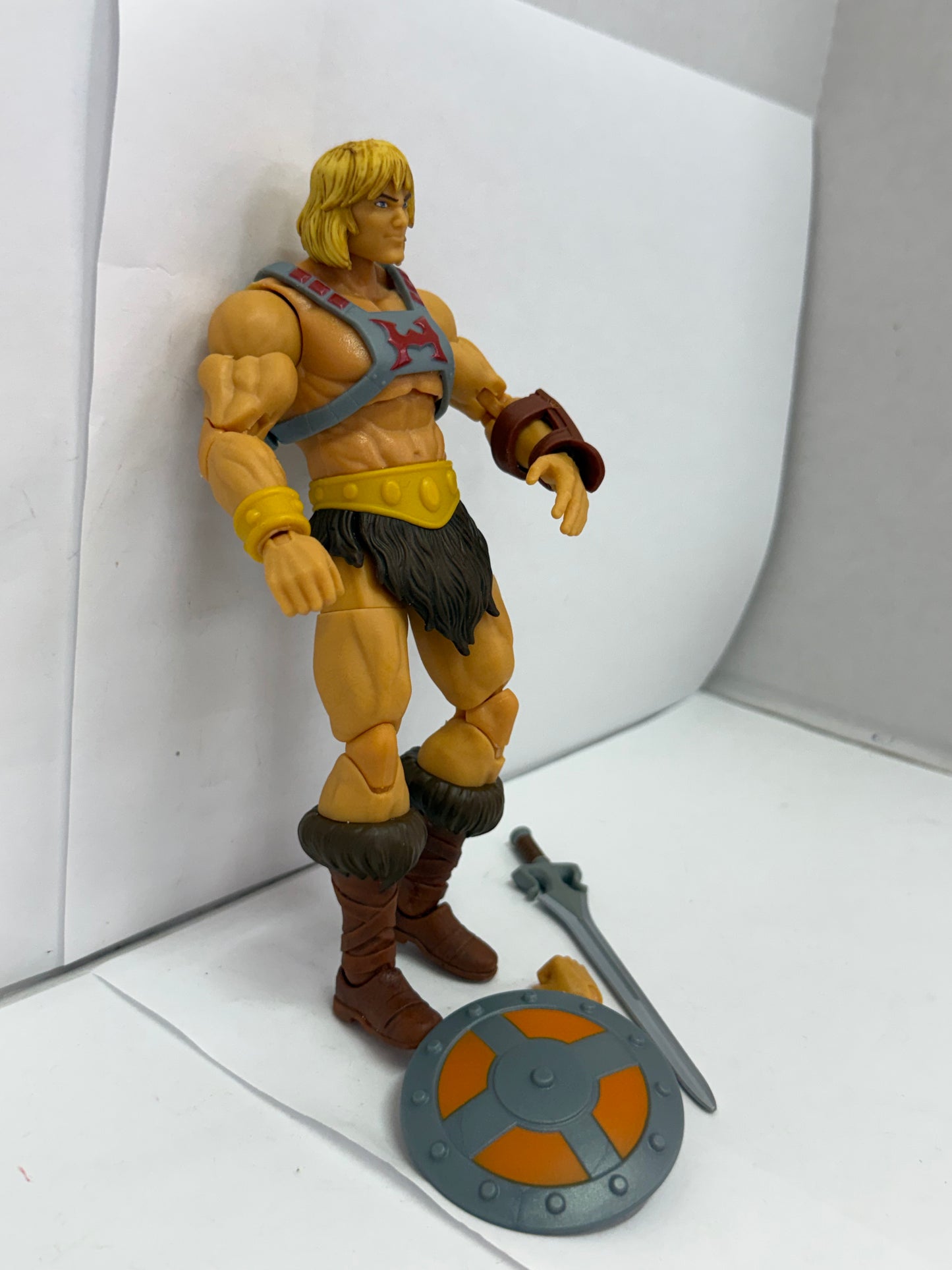 MOTU Masterverse Revelation He-Man Action Figure Loose Incomplete #2