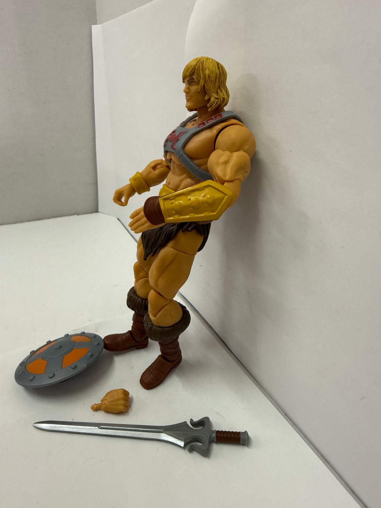 MOTU Masterverse Revelation He-Man Action Figure Loose Incomplete #2