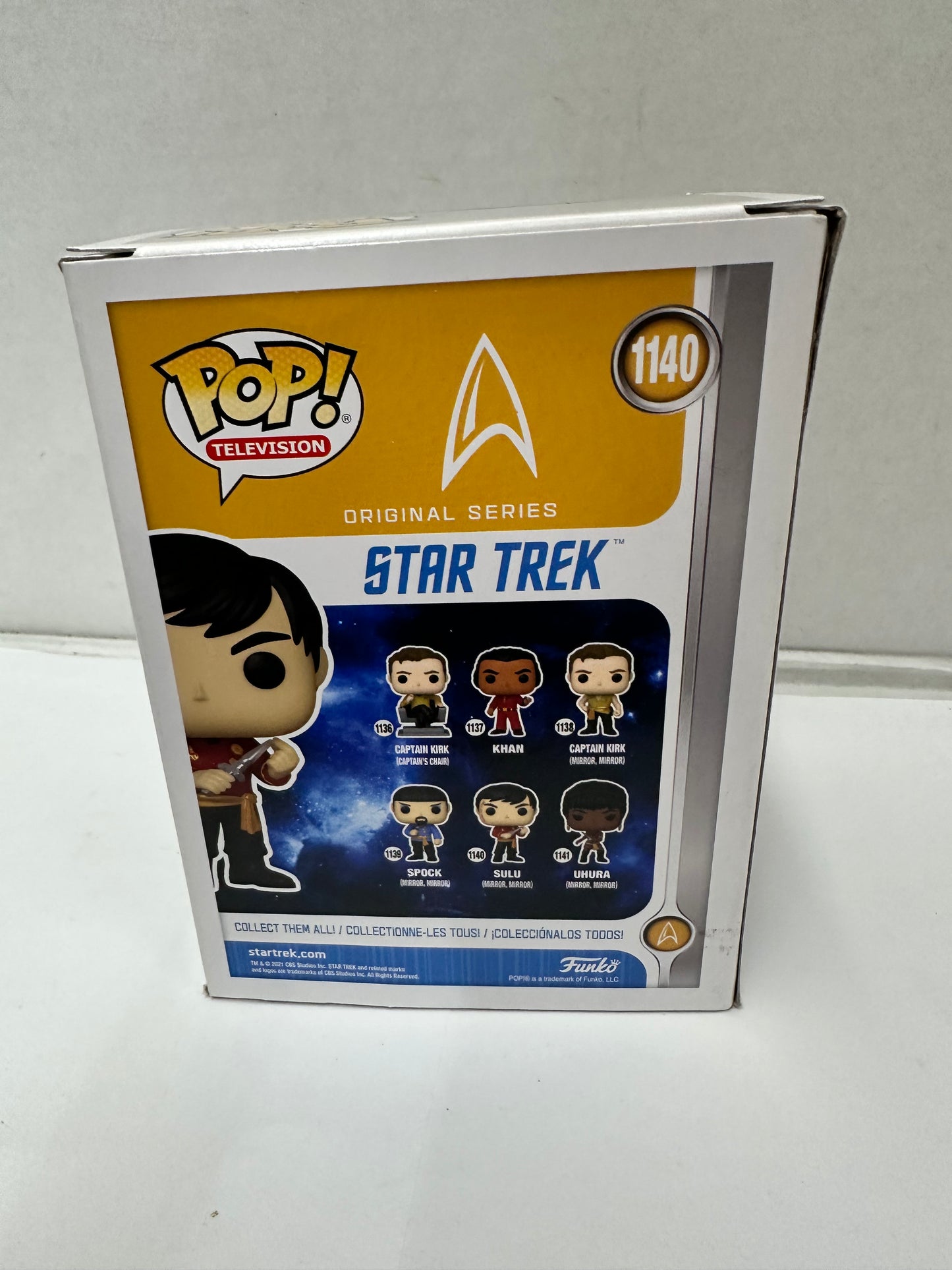 Funko Pop Vinyl Star Trek 1140 Sulu