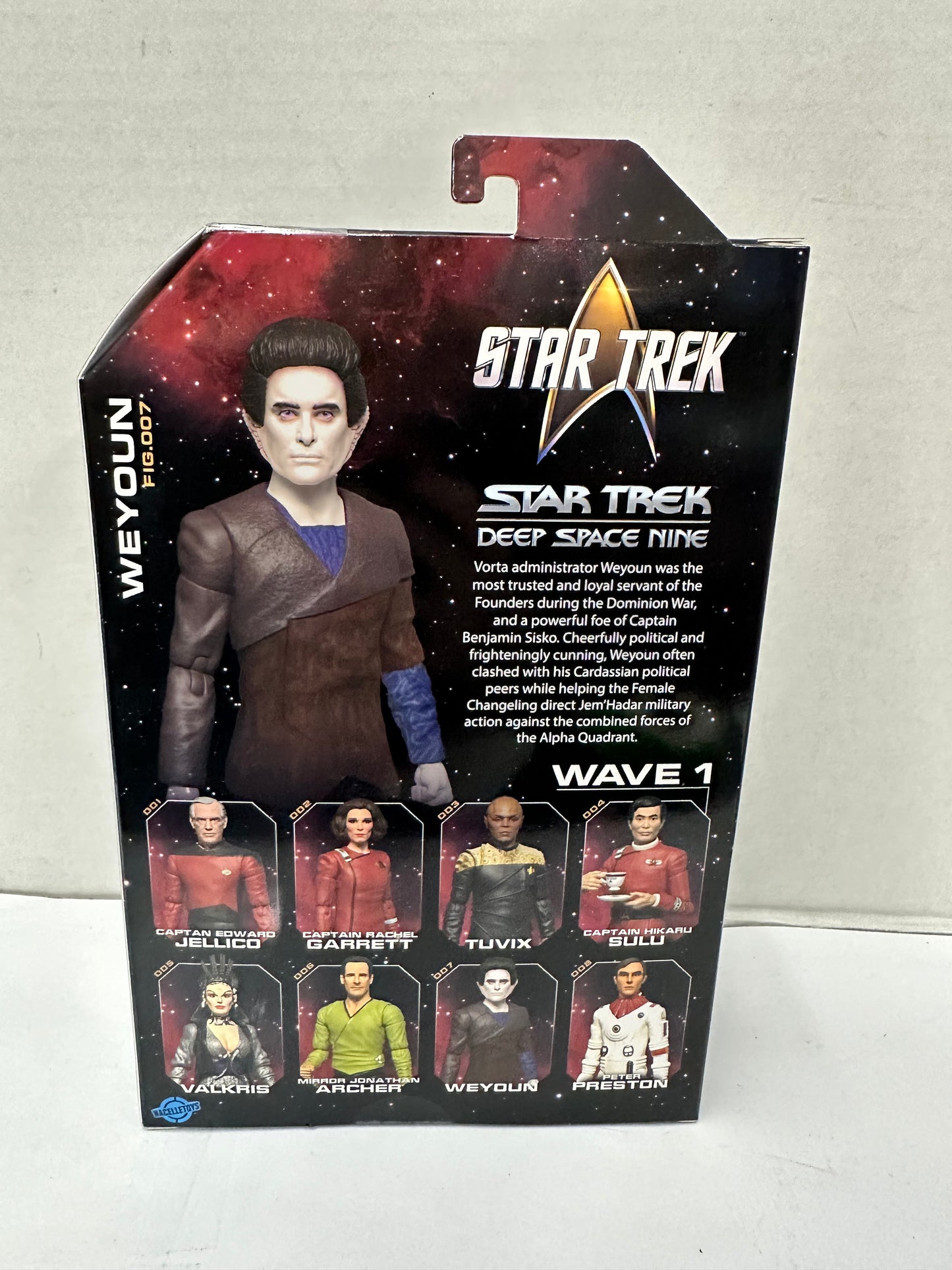 Star Trek: Deep Space - Nine Figure 007 Weyoun - Nacelle Toys