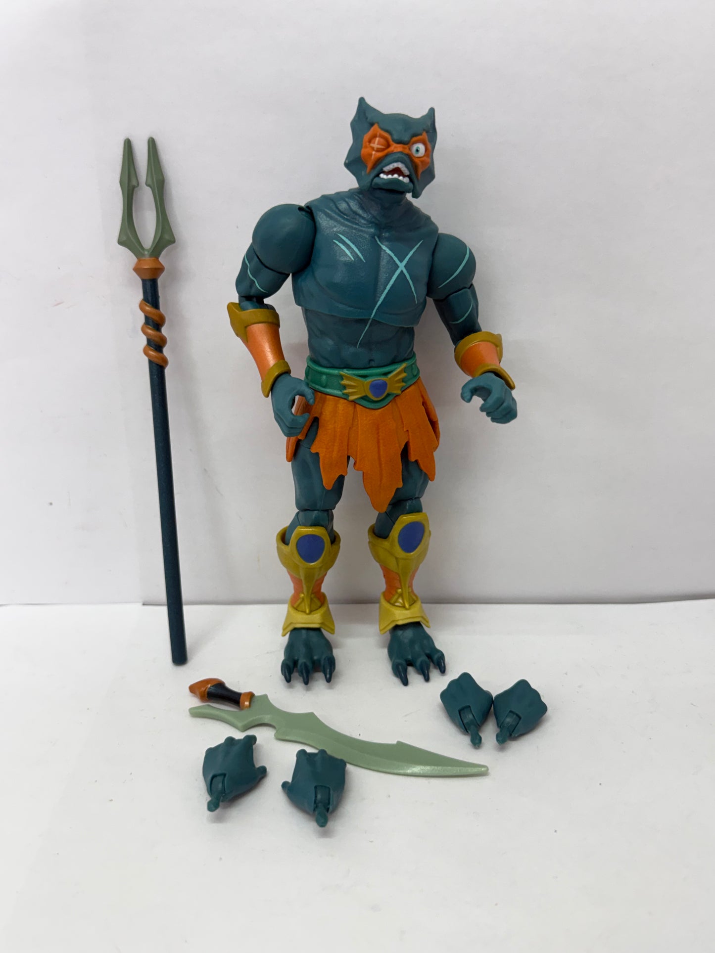 Mattel Masters of the Universe MOTU Masterverse Revelation Mer-Man 7" Figure #2