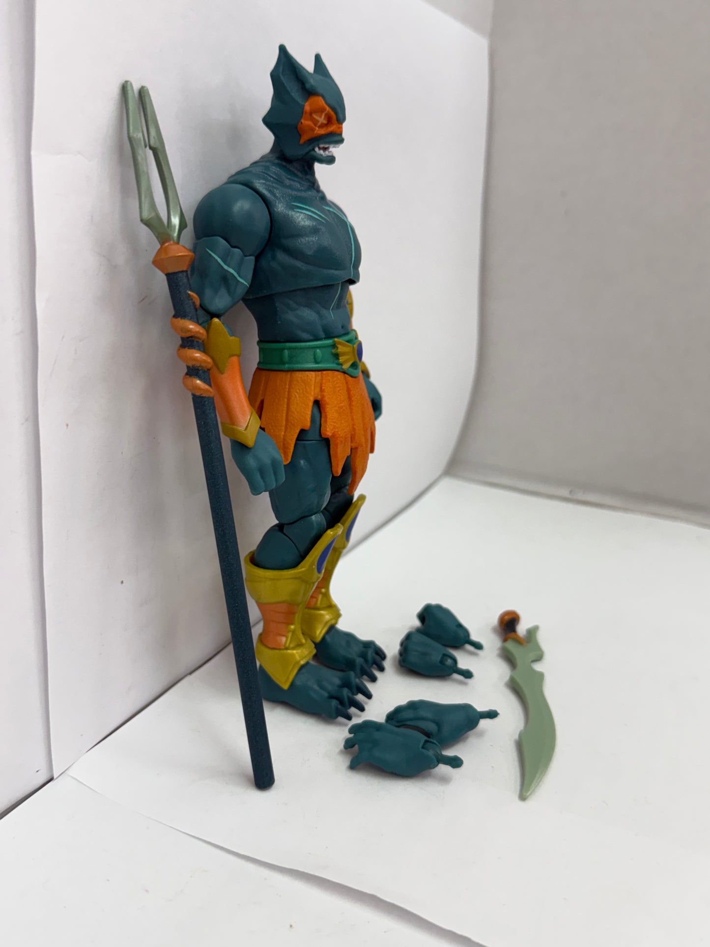 Mattel Masters of the Universe MOTU Masterverse Revelation Mer-Man 7" Figure #3