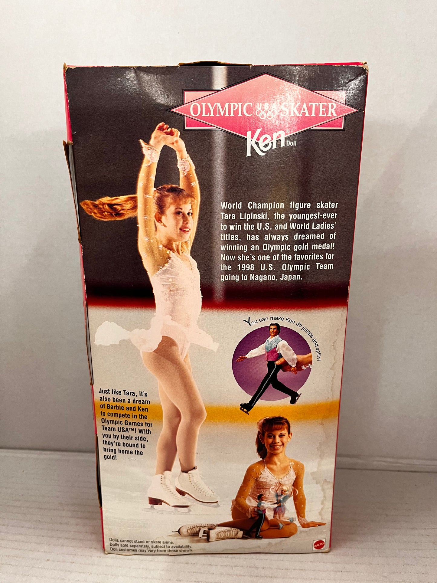 ~USA Olympic Skater Ken Barbie Doll Winter Games~1997~