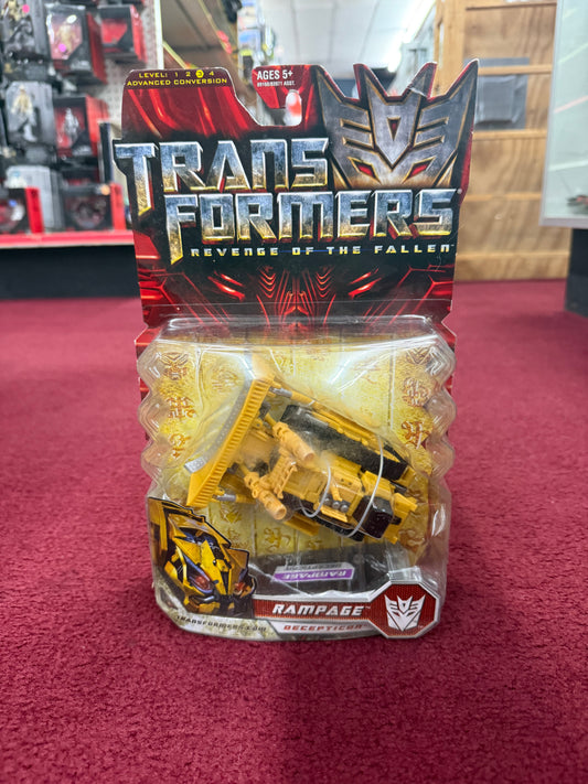 Transformers Revenge of the Fallen Deluxe Rampage Figure New w Package Damage