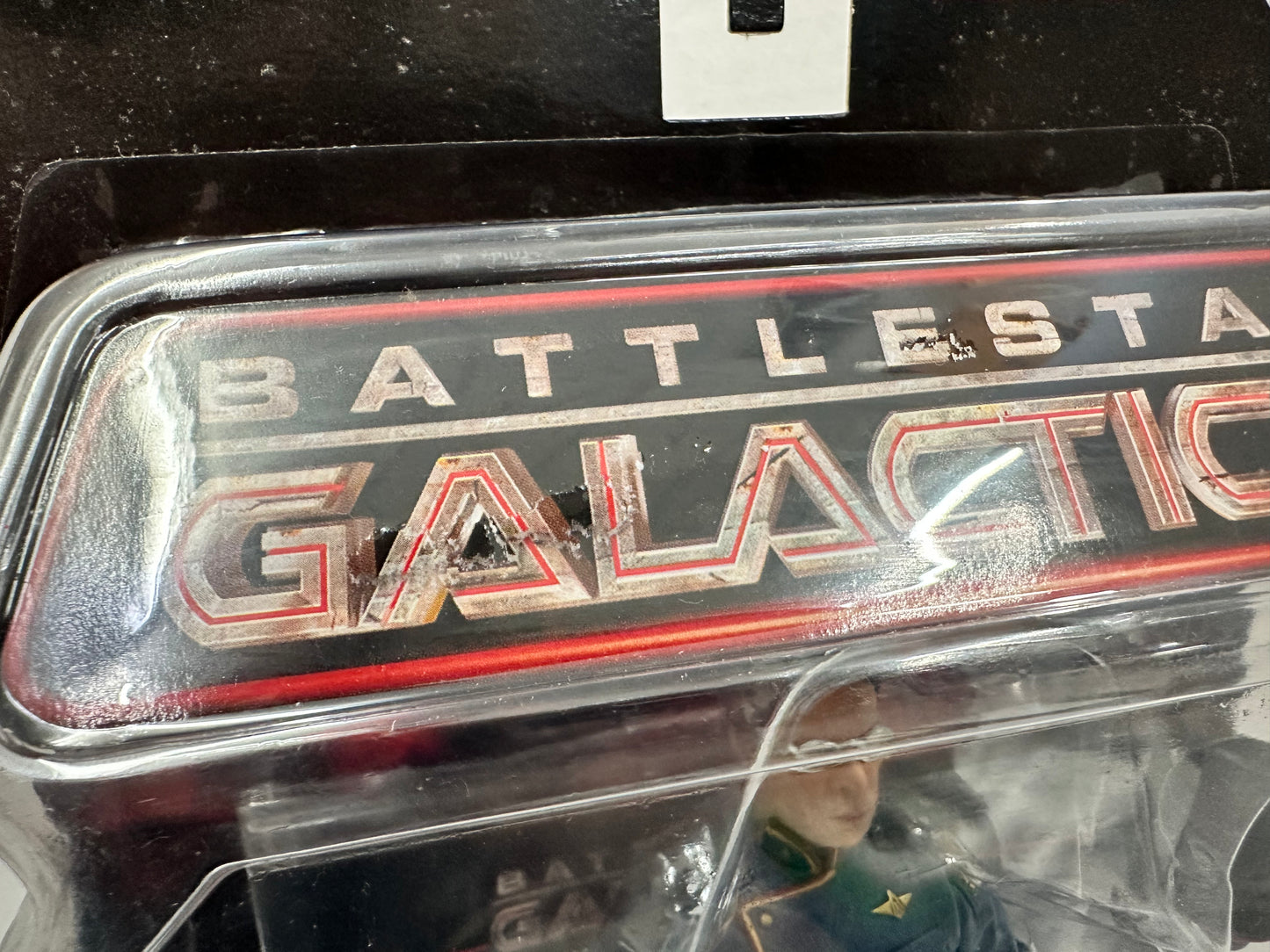WILLIAM ADAMA BATTLESTAR GALACTICA 7" ACTION FIGURE DIAMOND SELECT 2008 UNOPENED
