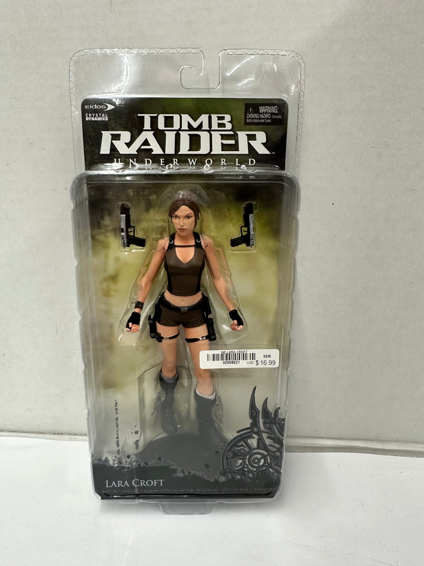 Tomb Raider Underworld Lara Croft Action Figure Eidos Neca 2008