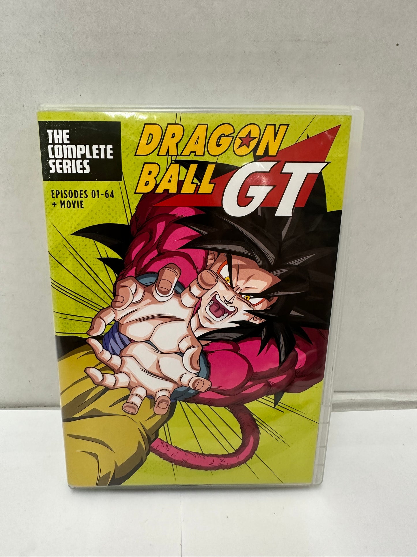 Dragon Ball GT: The Complete Series DVD 2023 Episodes 1-64 + Movie