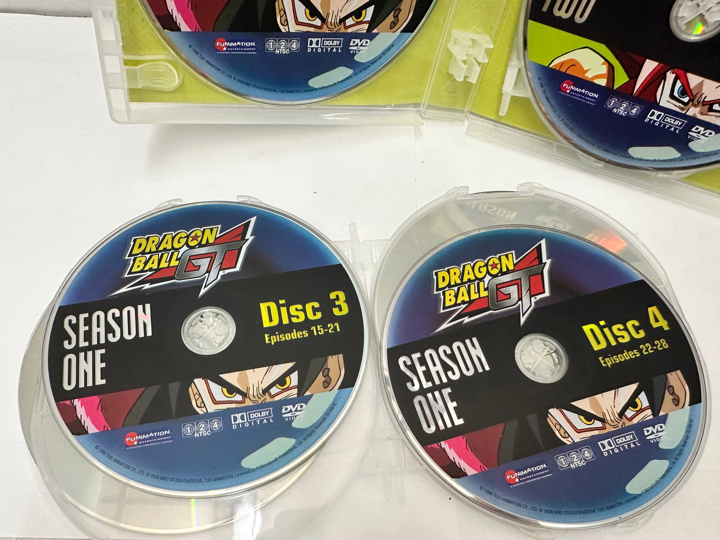 Dragon Ball GT: The Complete Series DVD 2023 Episodes 1-64 + Movie