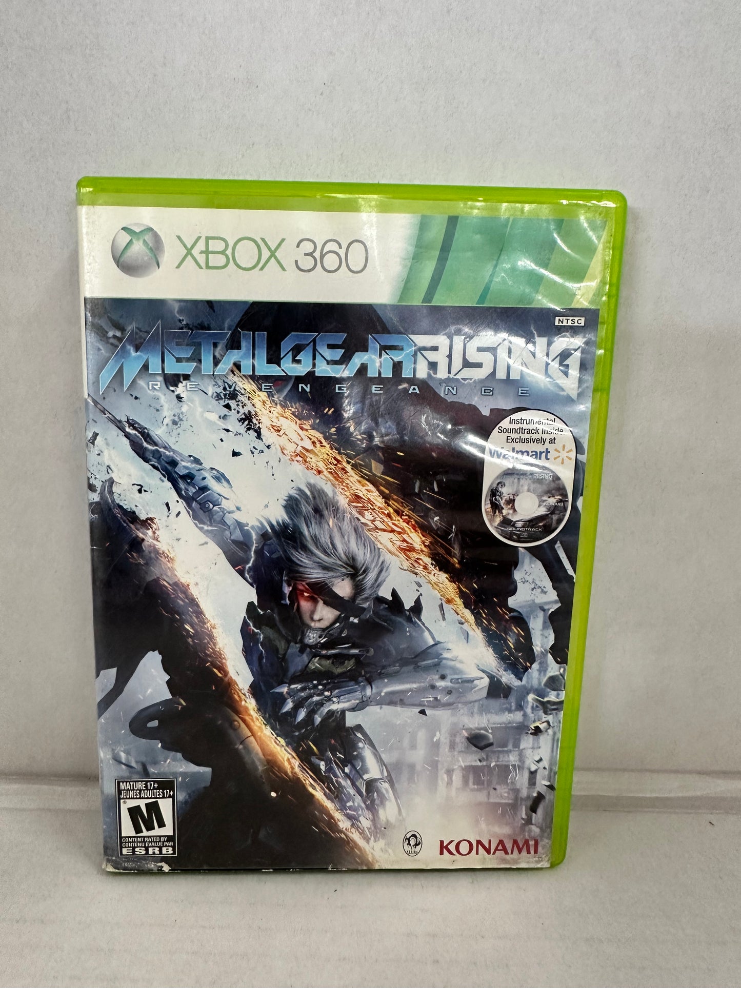 Metal Gear Rising: Revengeance Microsoft Xbox 360 Video Game Complete Untested