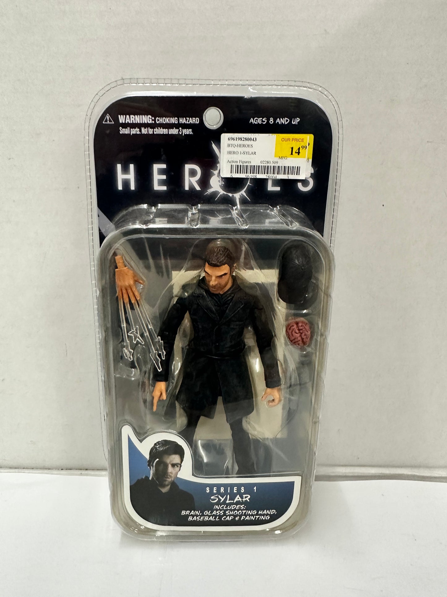 Mezco Toyz NBC Heroes Series 1 SYLAR TV Show Action Figure