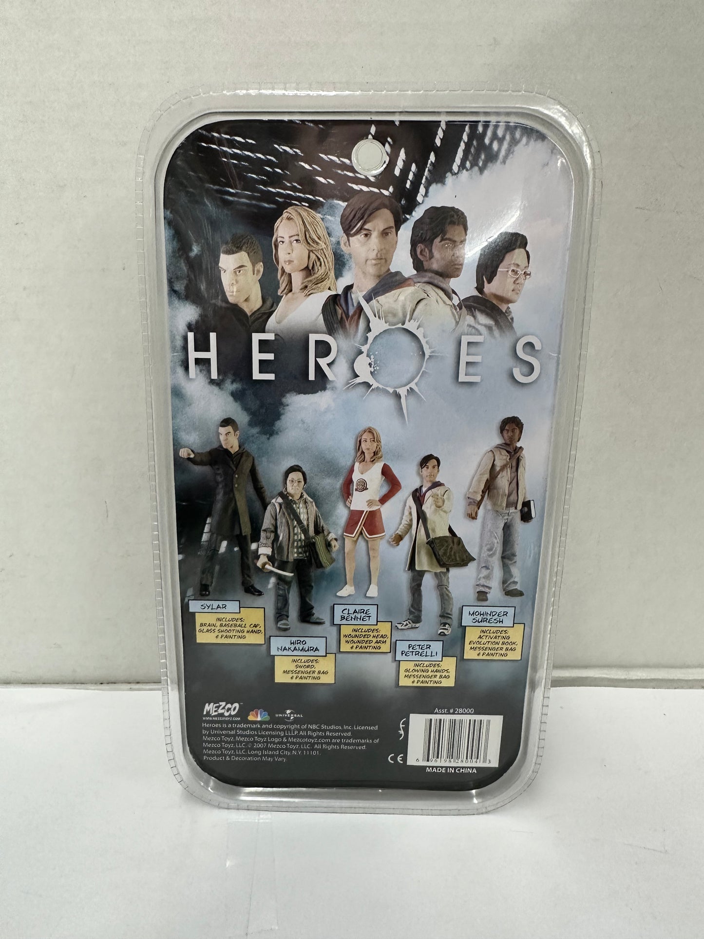 Mezco Toyz NBC Heroes Series 1 SYLAR TV Show Action Figure