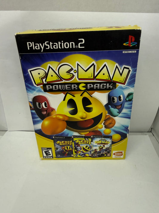 Pac-Man Power Pack (Sony PlayStation 2, 2008) Untested.