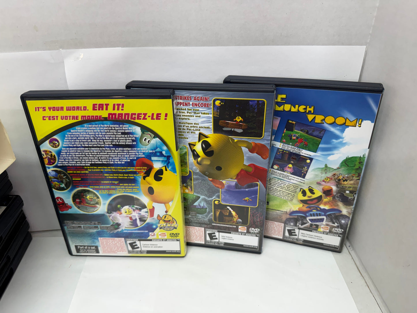 Pac-Man Power Pack (Sony PlayStation 2, 2008) Untested.