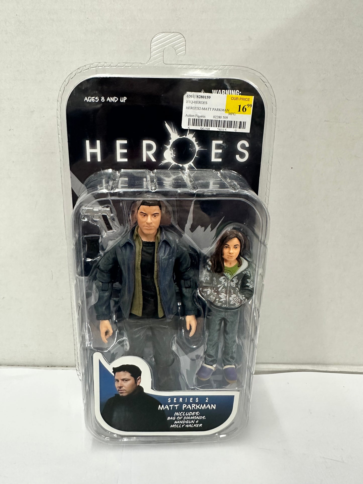 HEROES TV Show Matt Parkman Action Figure Series 2 Mezco Toys NEW SEALED