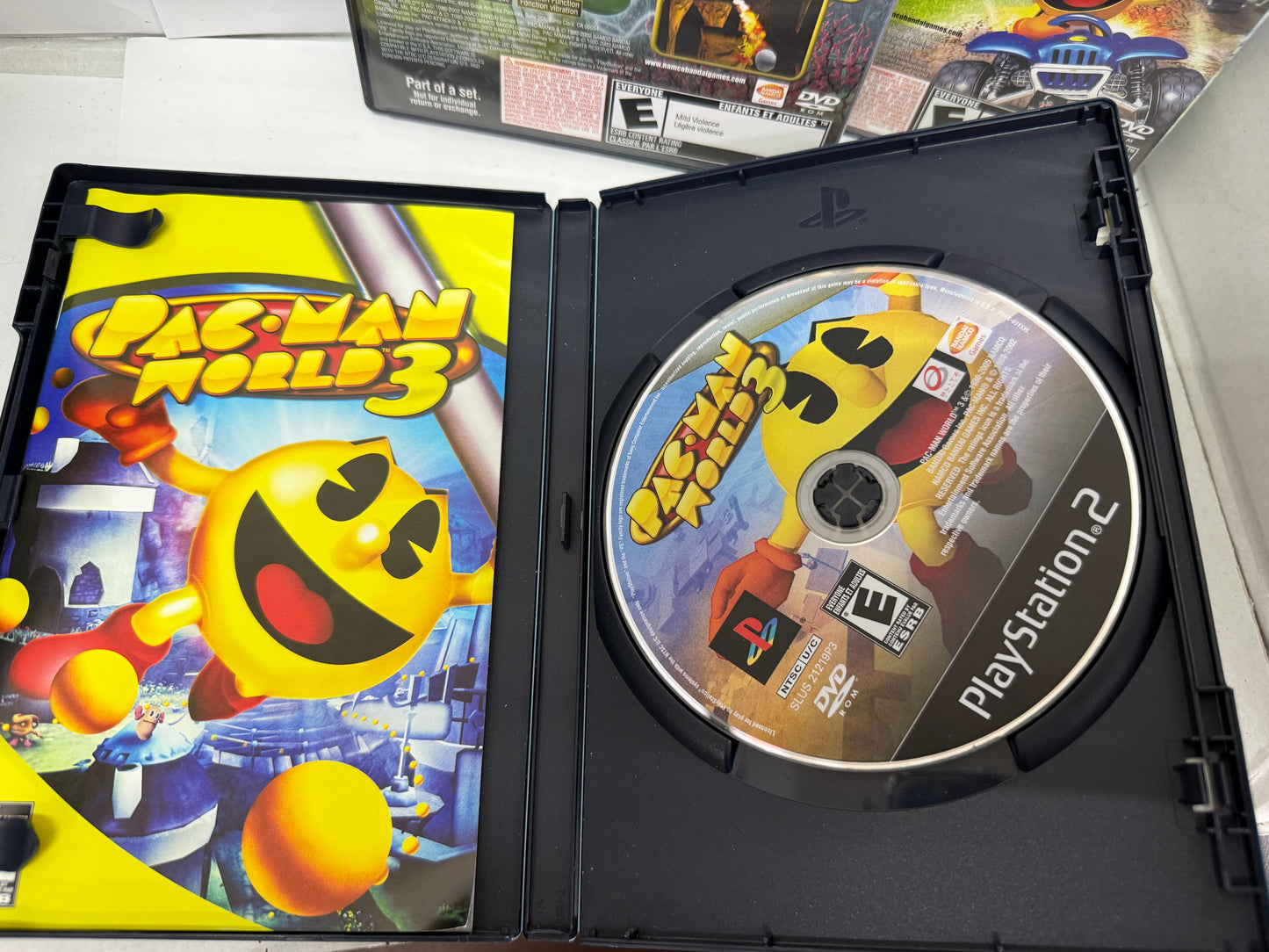 Pac-Man Power Pack (Sony PlayStation 2, 2008) Untested.