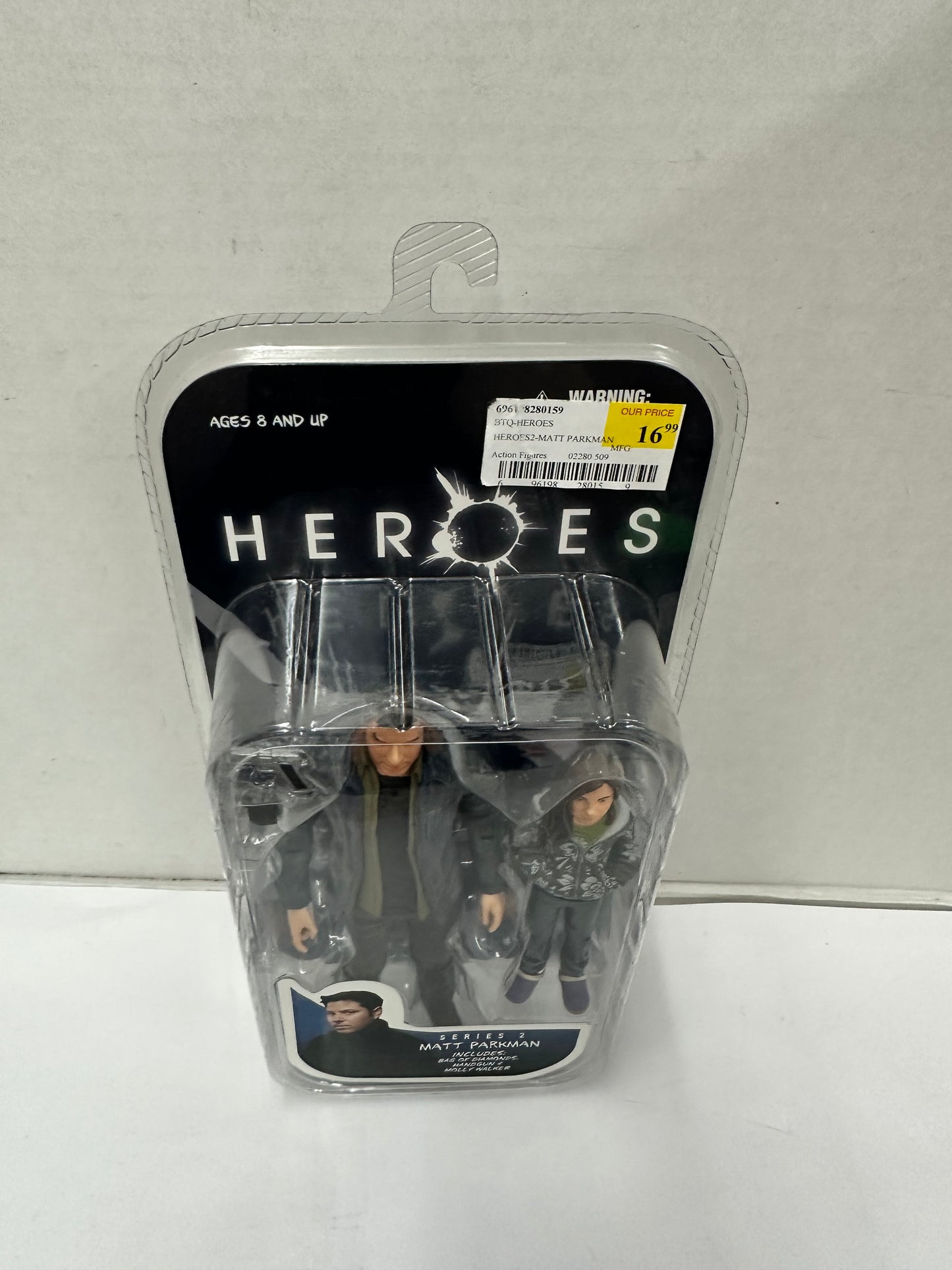 HEROES TV Show Matt Parkman Action Figure Series 2 Mezco Toys NEW SEALED