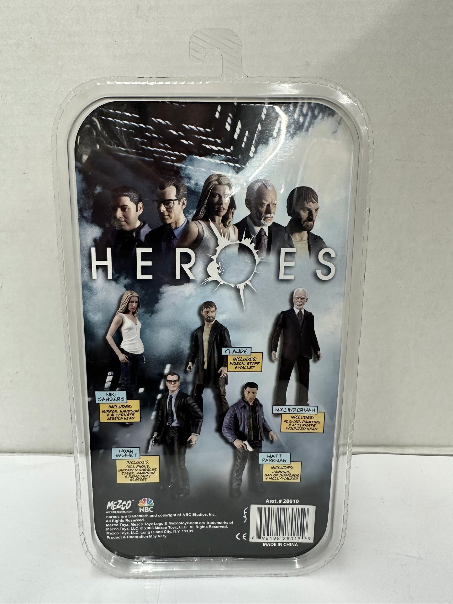 HEROES TV Show Matt Parkman Action Figure Series 2 Mezco Toys NEW SEALED