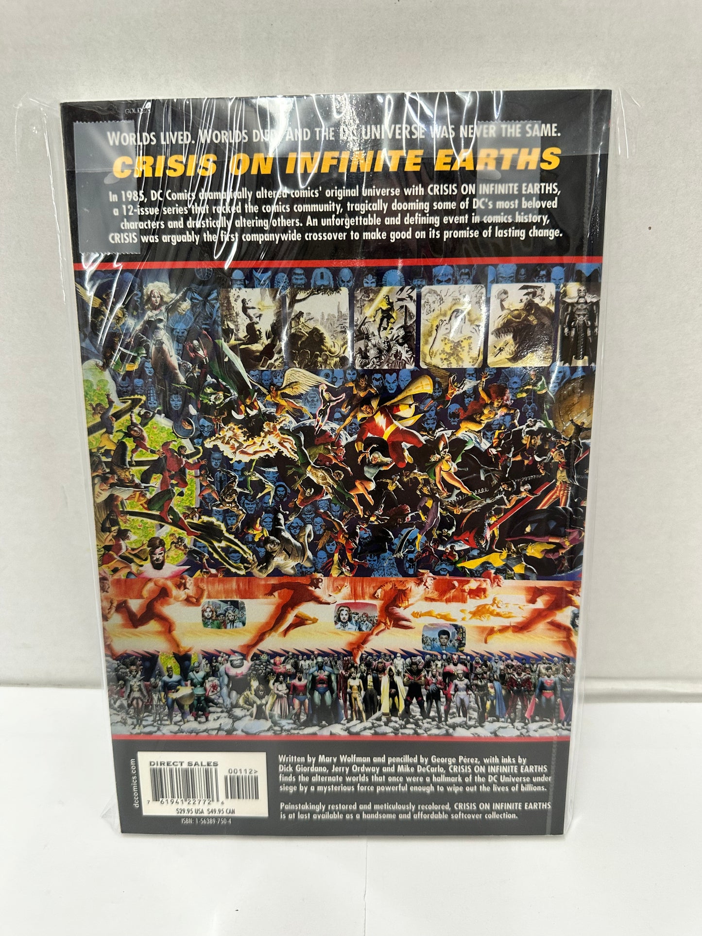 Crisis on Infinite Earths Marv Wolfman & George Pérez DC Comics