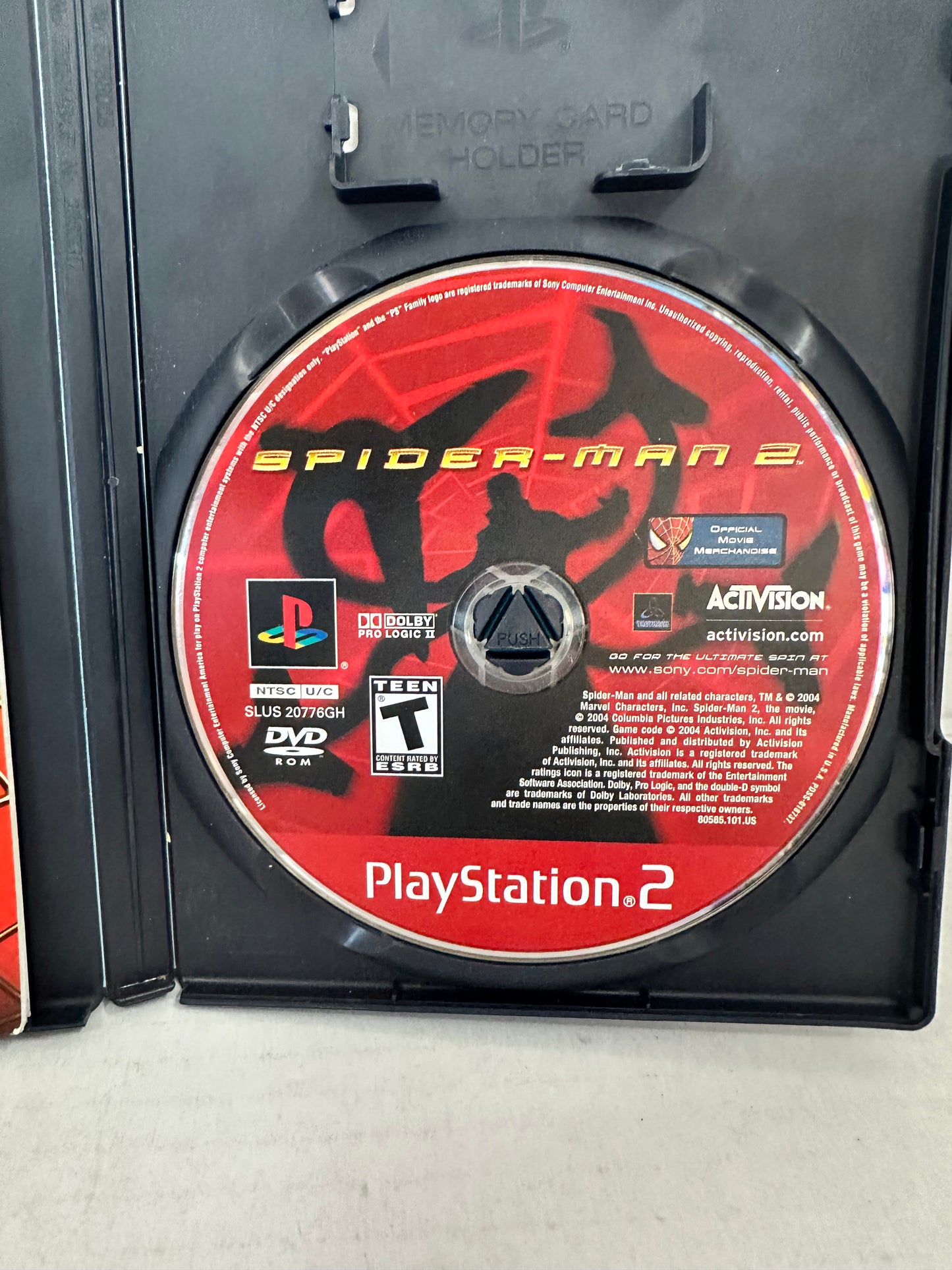 Spider-Man 2 PlayStation 2 PS2 2005 CIB Sony Untested