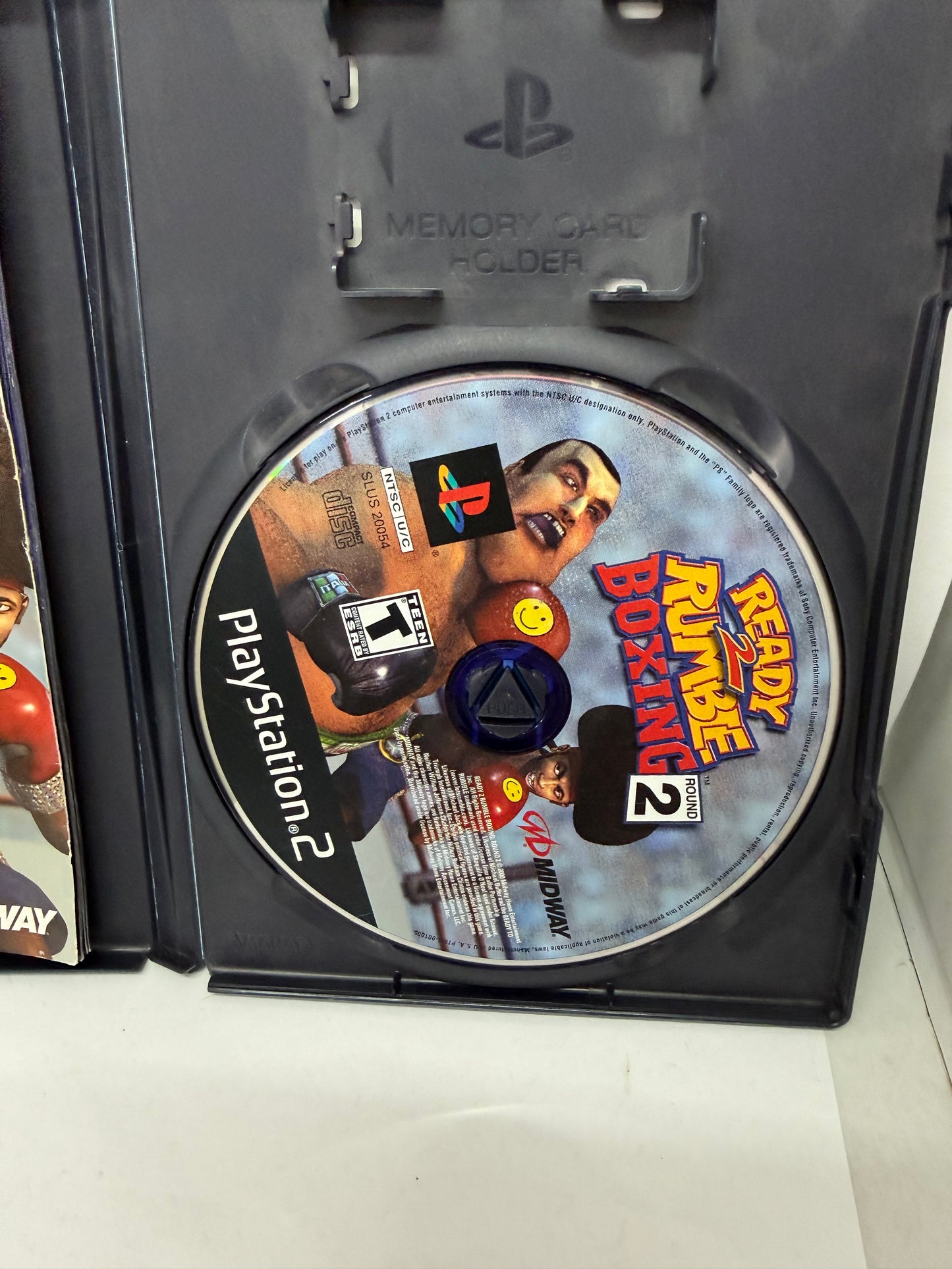 Ready 2 Rumble Boxing: Round 2 (Sony PlayStation 2, 2000) PS2 CIB Untested