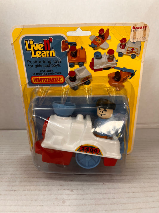 Vintage Matchbox Live n Learn Little People Chuggy Chuffer Train Toy