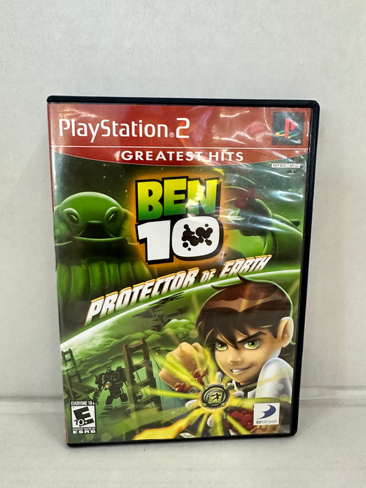 Ben 10: Protector of Earth Sony PlayStation 2 PS2 (2007) No Manual Untested