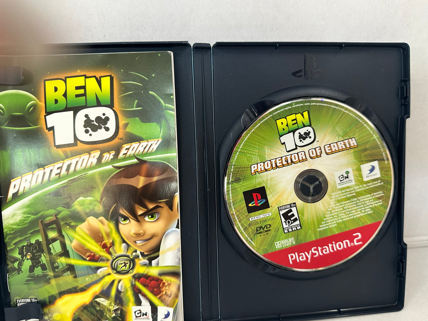 Ben 10: Protector of Earth Sony PlayStation 2 PS2 (2007) No Manual Untested