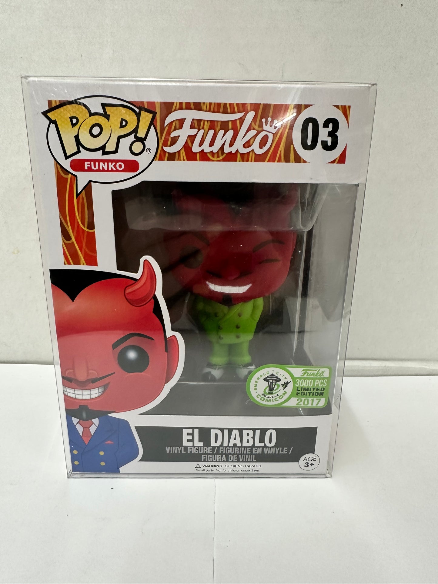 Funko Pop! Funko El Diablo 03 (Green Suit) ECCC 2017