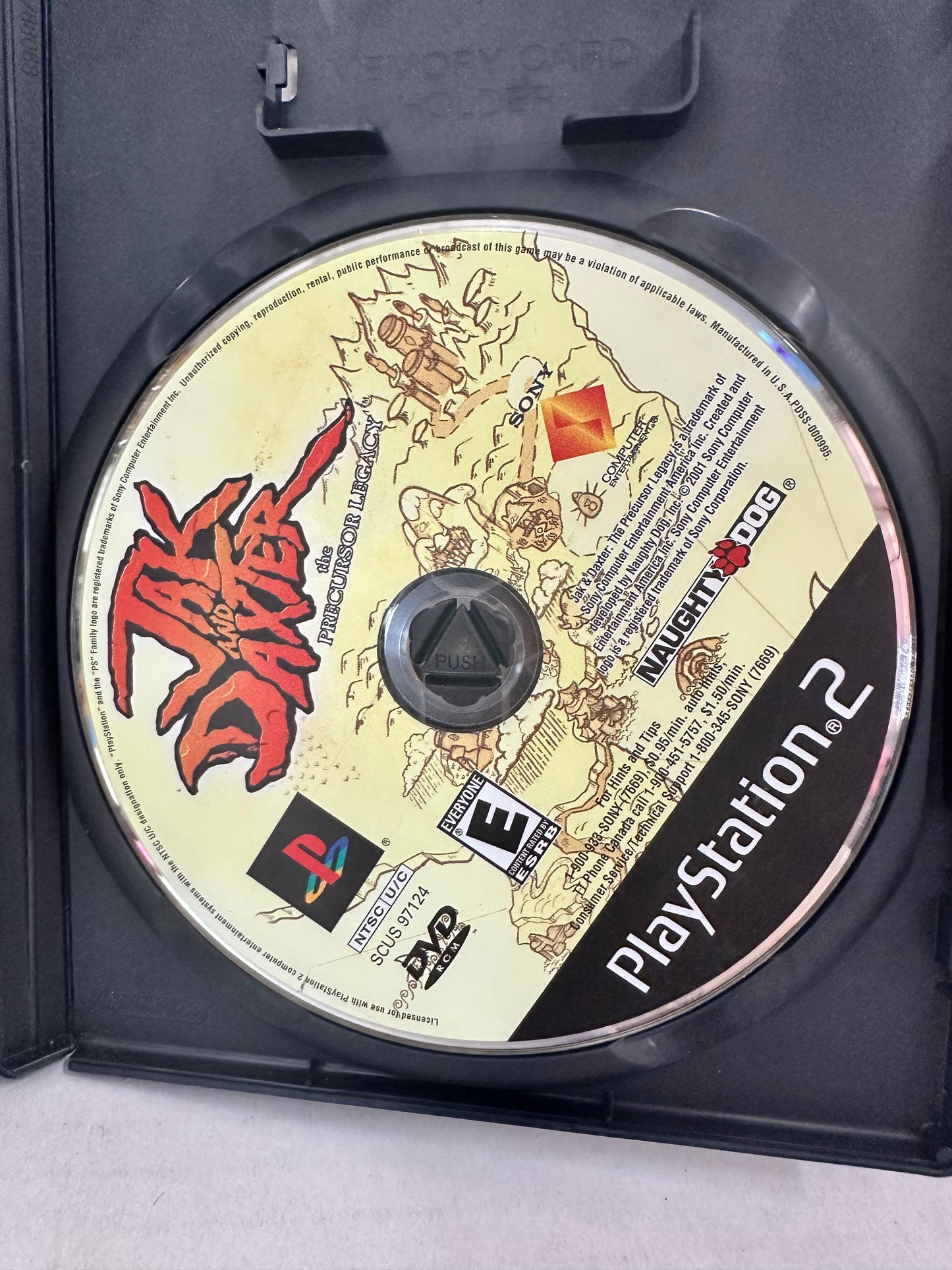 Jak And Daxter The Precursor Legacy - Sony Playstation 2 PS2 Untested