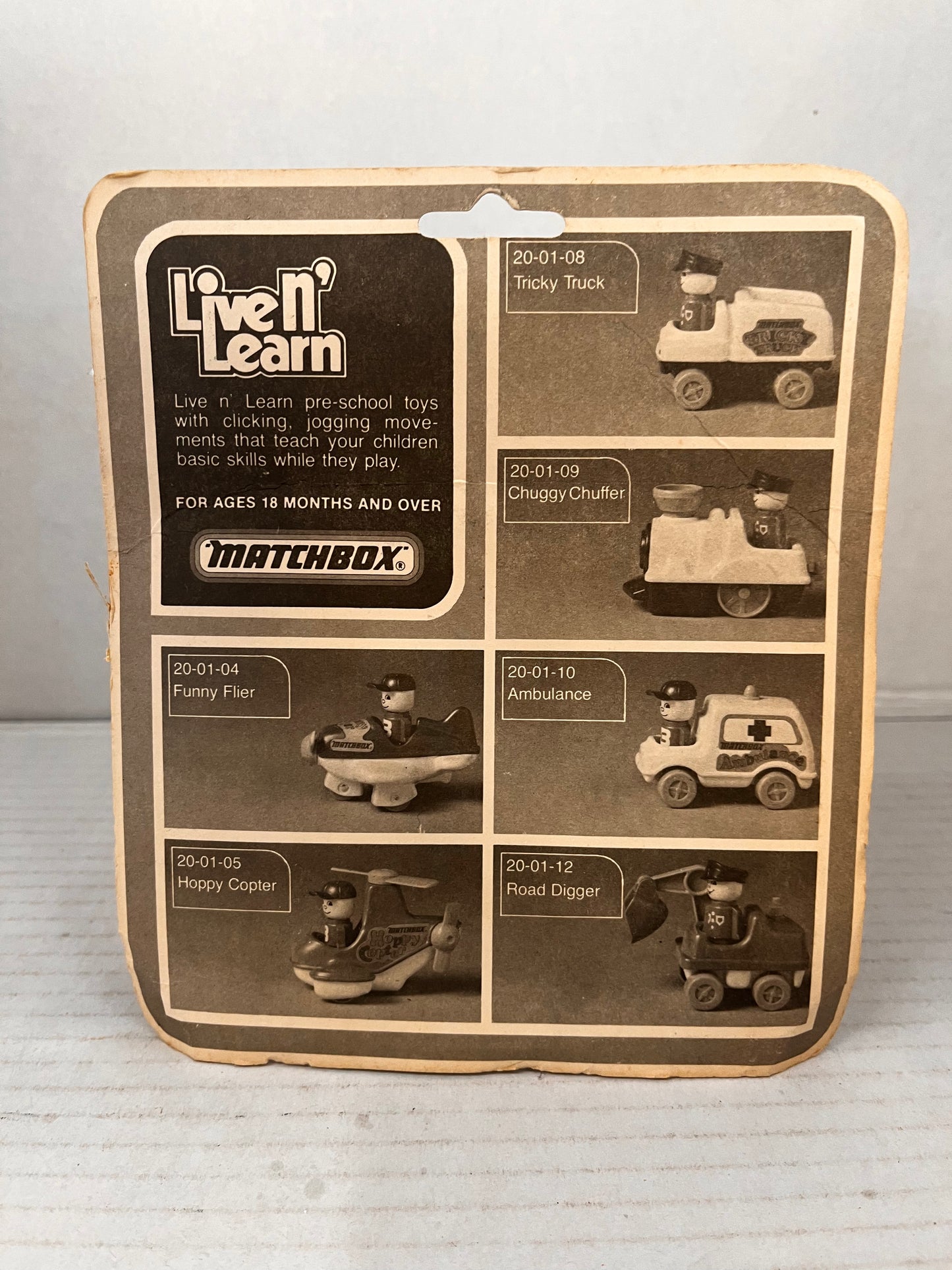 Matchbox Vintage Live N Learn Job Ambulance Little People 1979