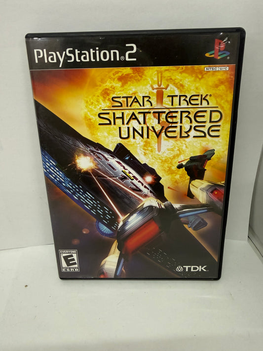 Star Trek: Shattered Universe (Sony PlayStation 2, 2004) PS2 CIB Untested