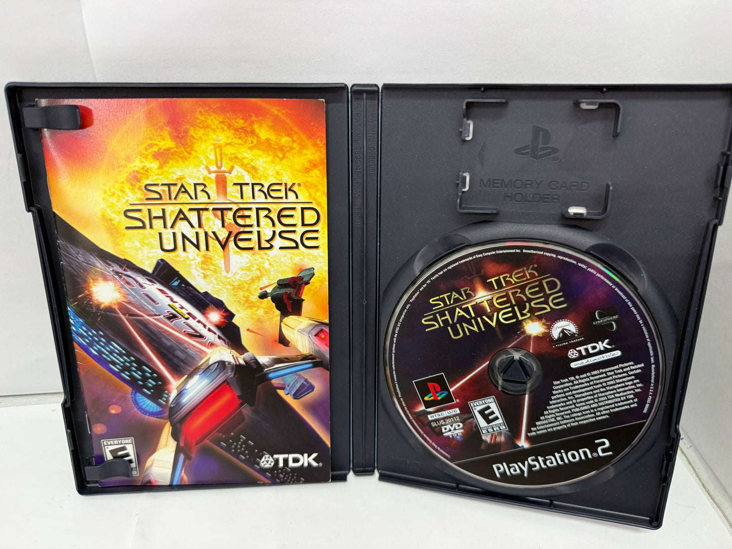 Star Trek: Shattered Universe (Sony PlayStation 2, 2004) PS2 CIB Untested
