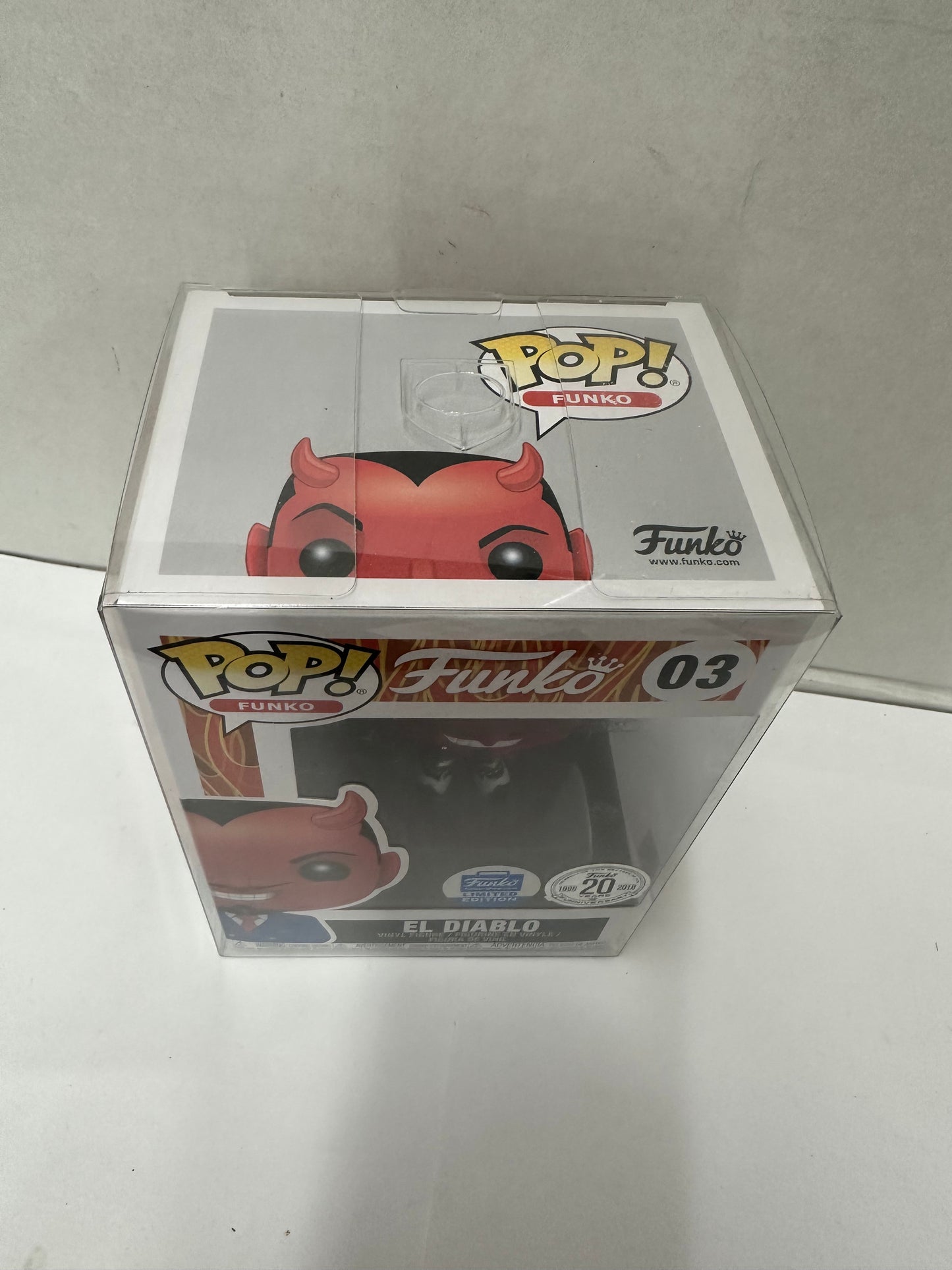 Funko Pop! FUNKO El Diablo #03 20th Anniversary 2018 Limited Edition silver suit