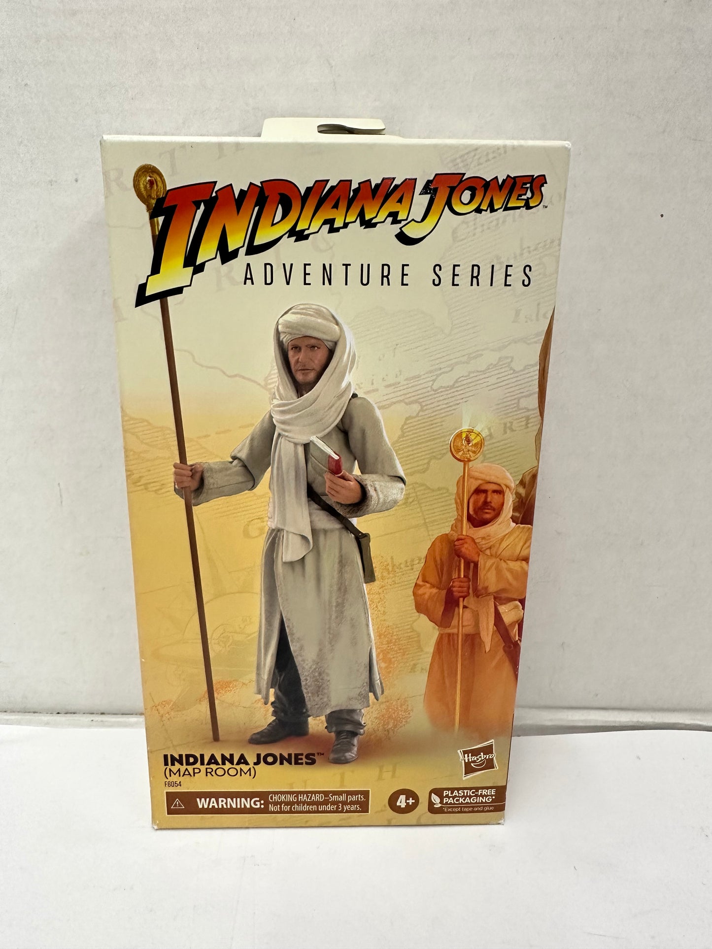 Indiana Jones Map Room Raiders of the Lost Ark Hasbro 6" Figure Open Box