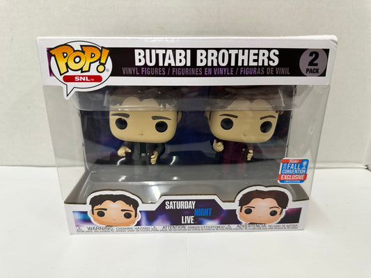 Funko Pop! Vinyl: Snl Butabi Brothers 2 Pack. 2018 Fall Convention Exclusive