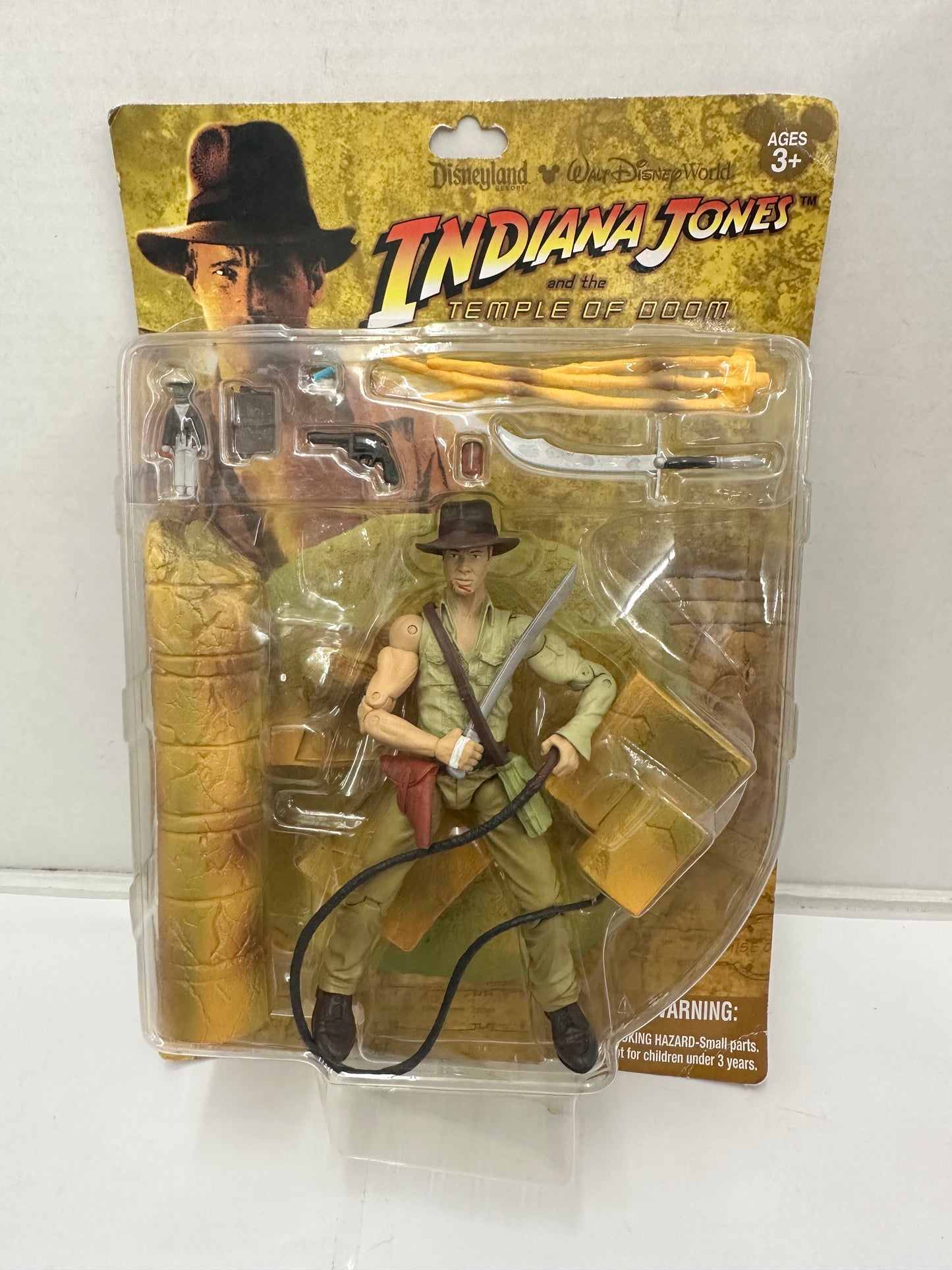 INDIANA JONES TEMPLE OF DOOM 7" *Disney Theme Parks Exclusive* 2011 Lucasfilm