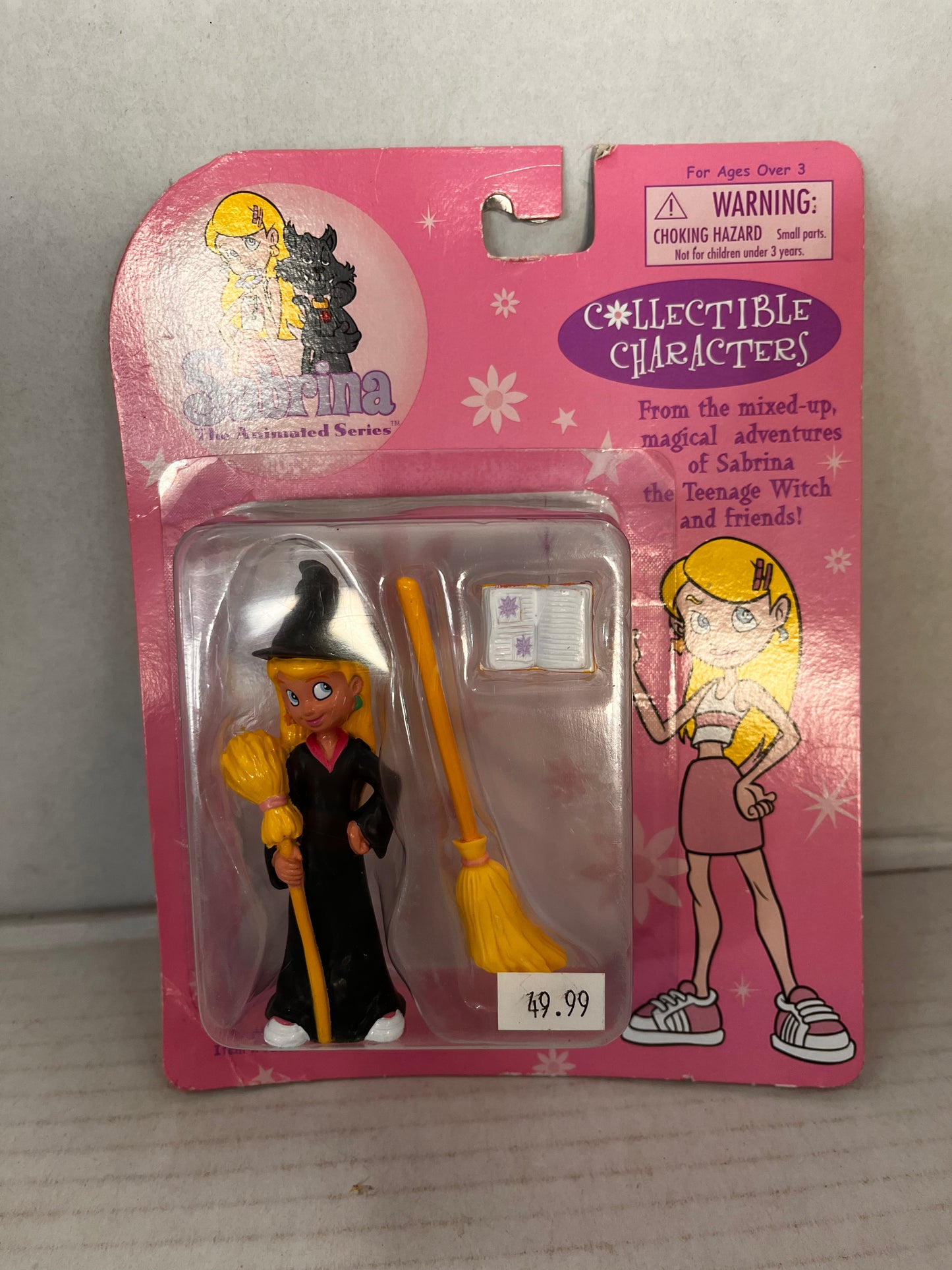Sabrina Teenage Witch Animated Series Sabrina 2000 Play Along Toy Figures