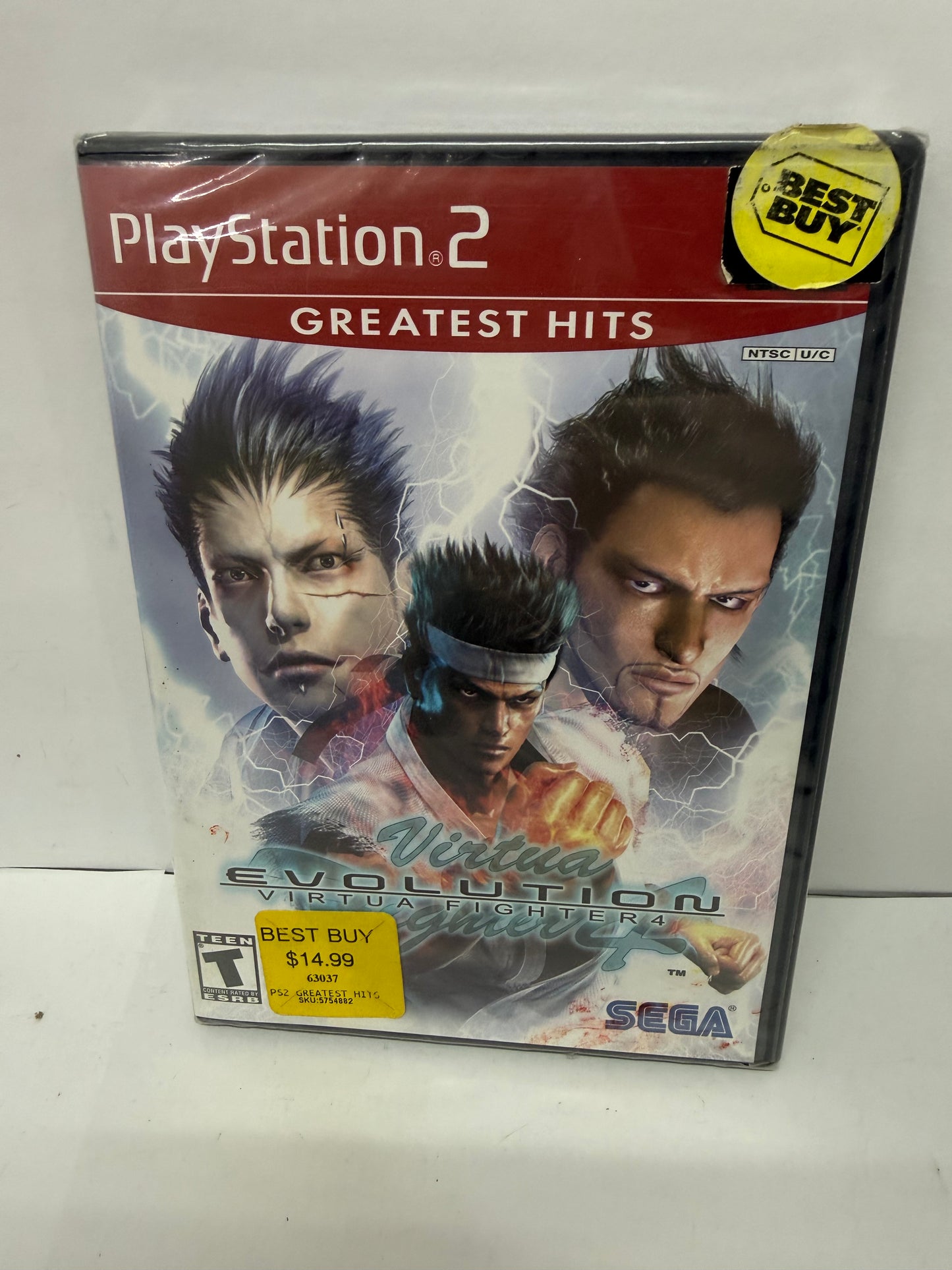 NEW SEALED Playstation 2 Greatest Hits Virtua Evolution Virtua Fighter 4 Sega