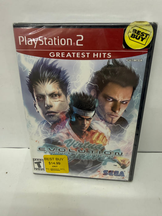 NEW SEALED Playstation 2 Greatest Hits Virtua Evolution Virtua Fighter 4 Sega
