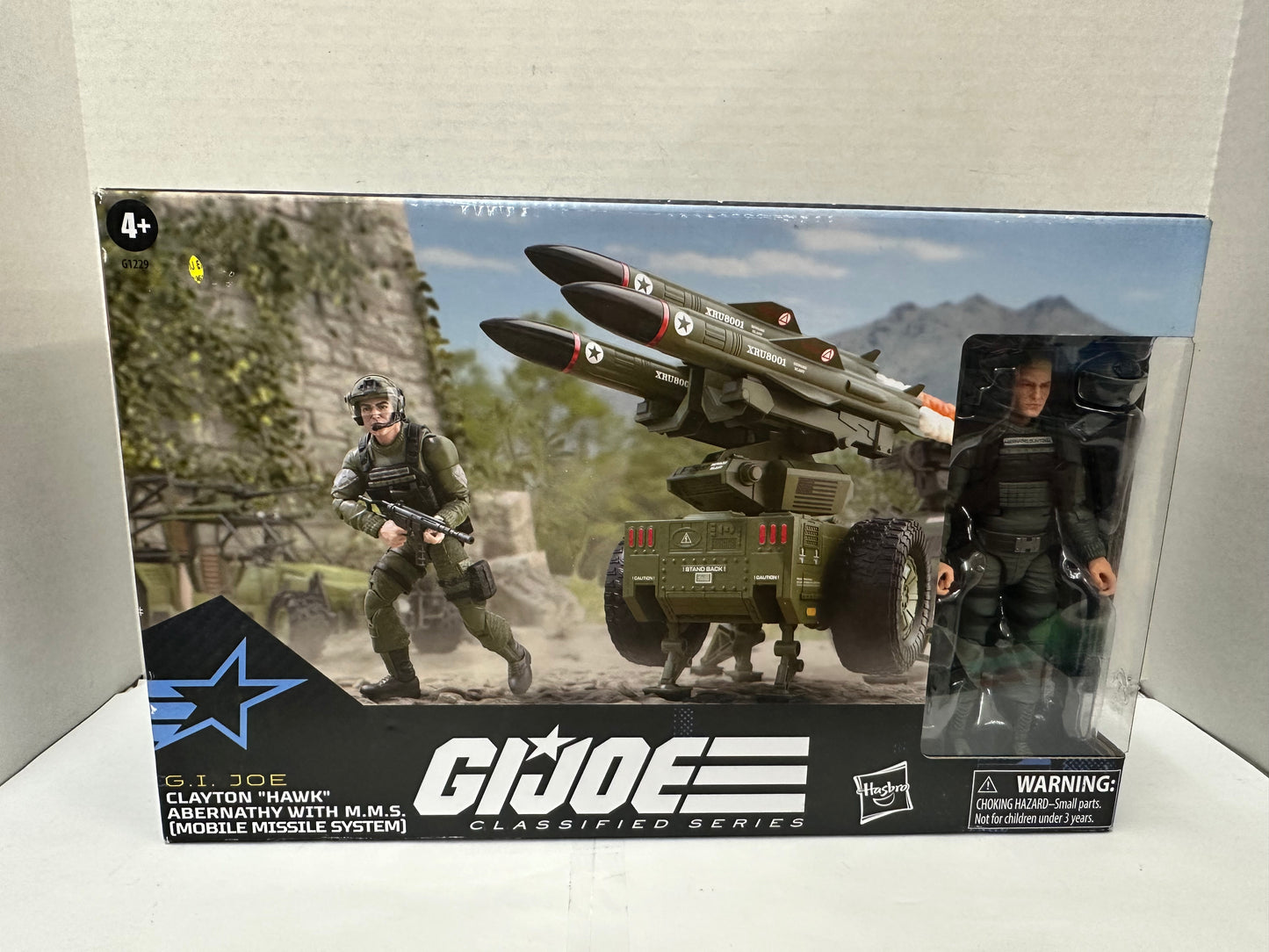G.I. Joe Classified General Hawk with MMS Mobile Missile System