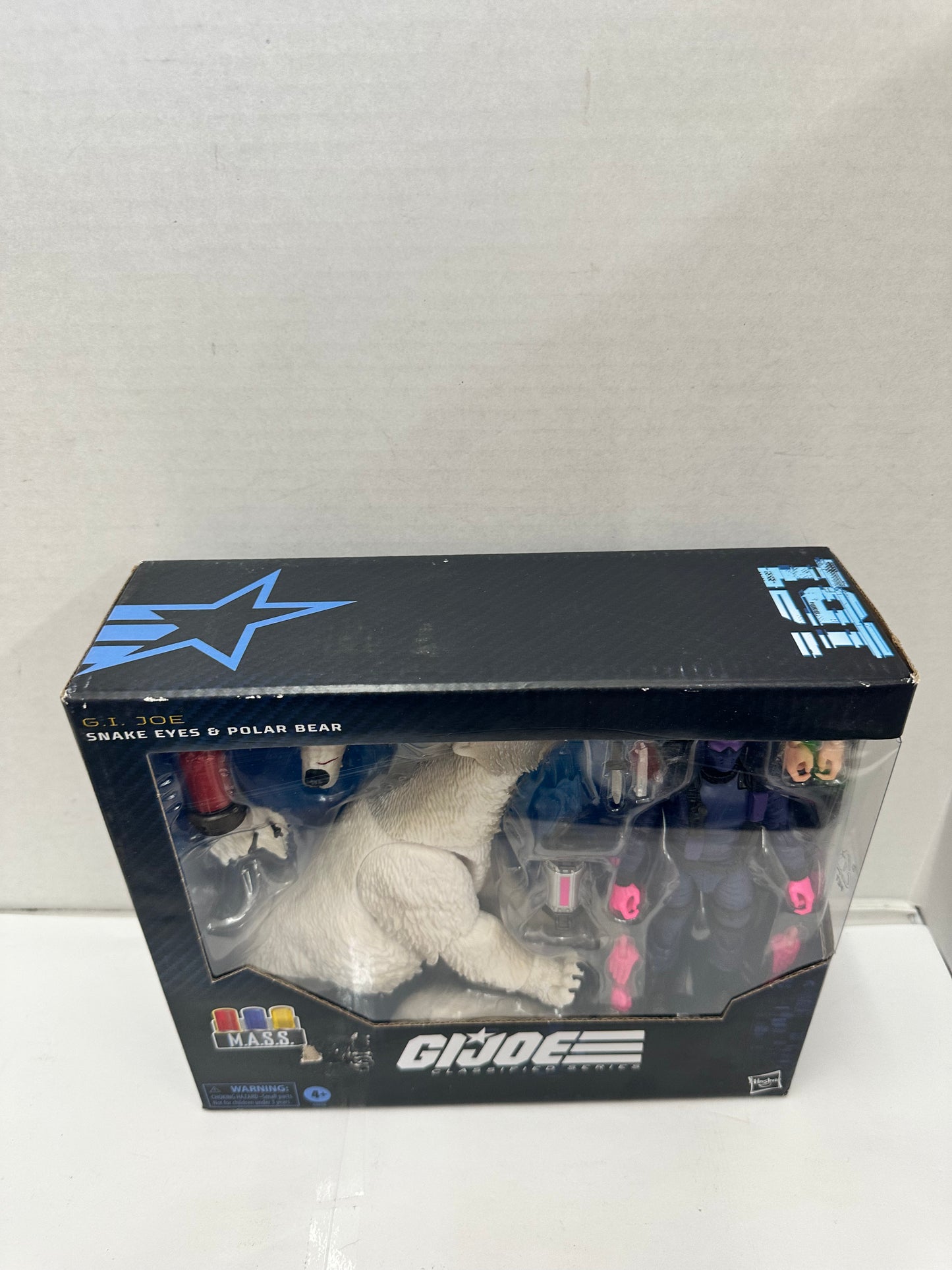 G.I. Joe Classified Series #161 Snake Eyes & Polar Bear Action Figure Set – New