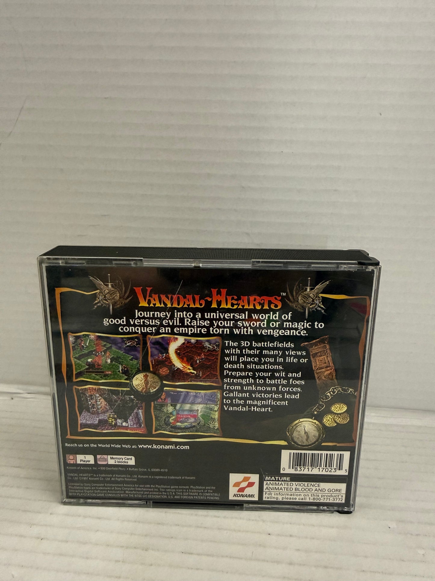 Vandal-Hearts (Sony PlayStation 1, 1997)